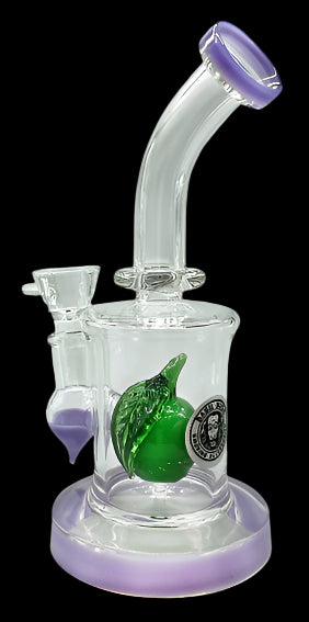 Glass Apple Percolator bong