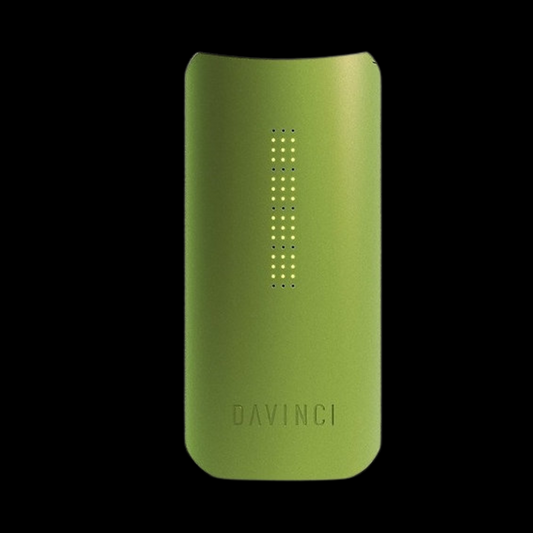 Da Vinci IQ Vaporiser showcasing sleek aluminium design.
