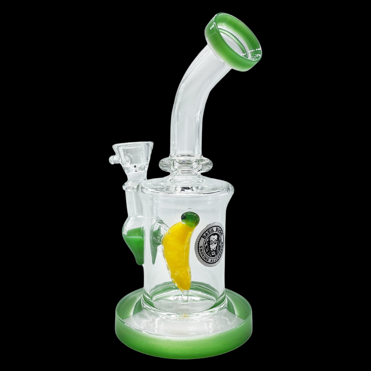 Glass Banana Percolator Bong