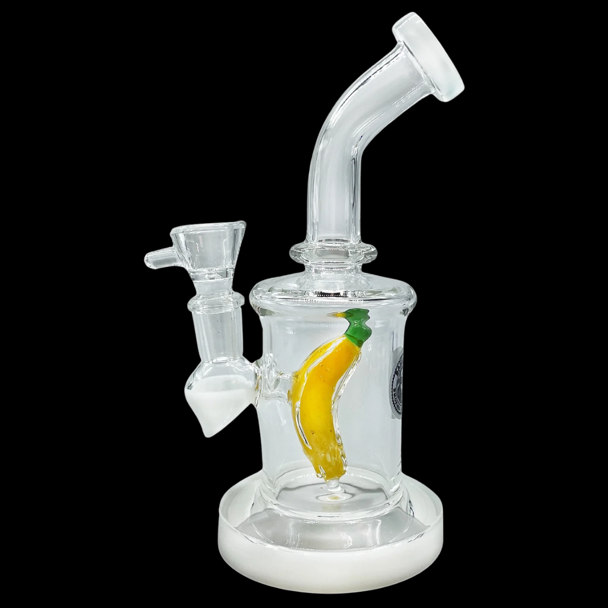 Glass Banana Percolator Bong