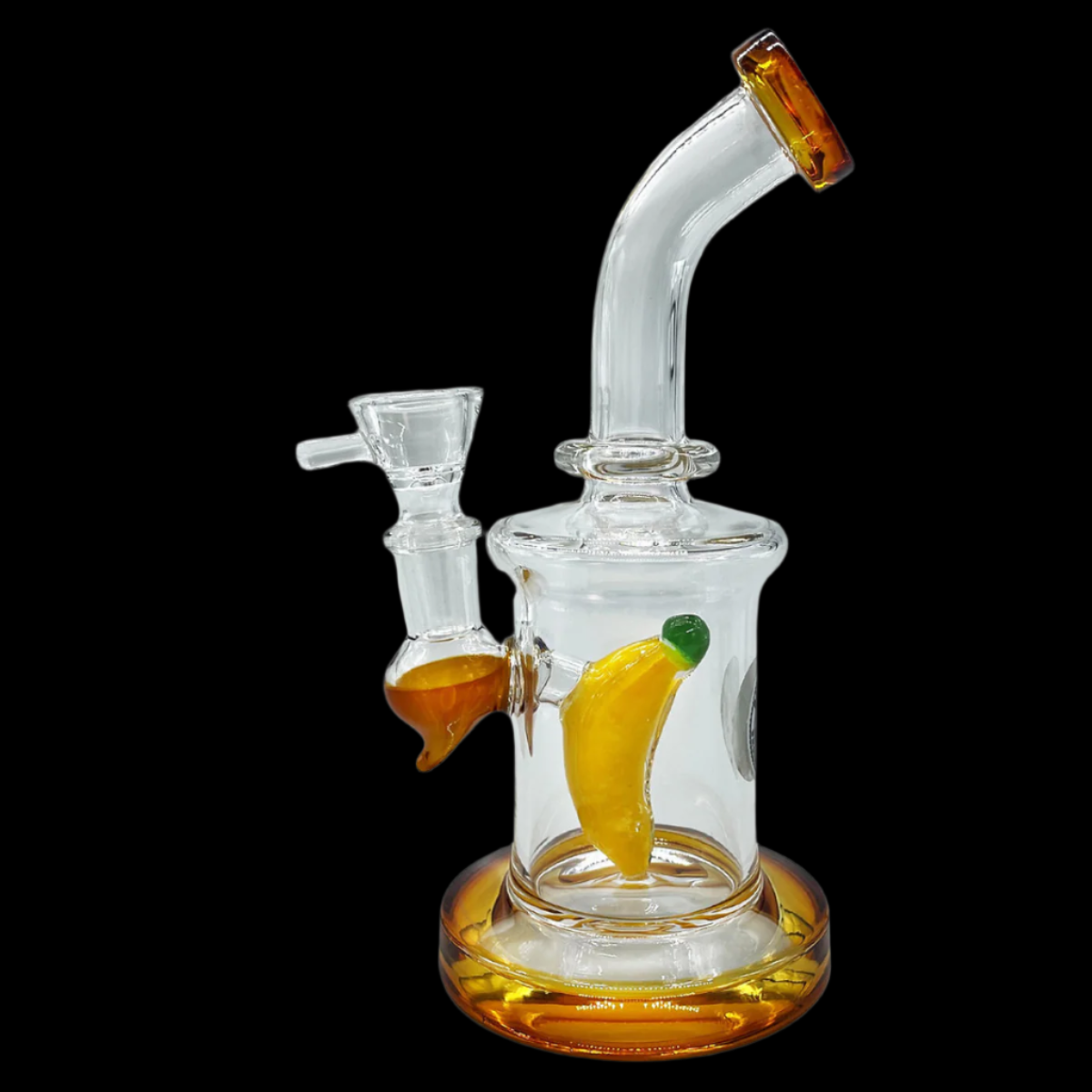 Glass Banana Percolator Bong