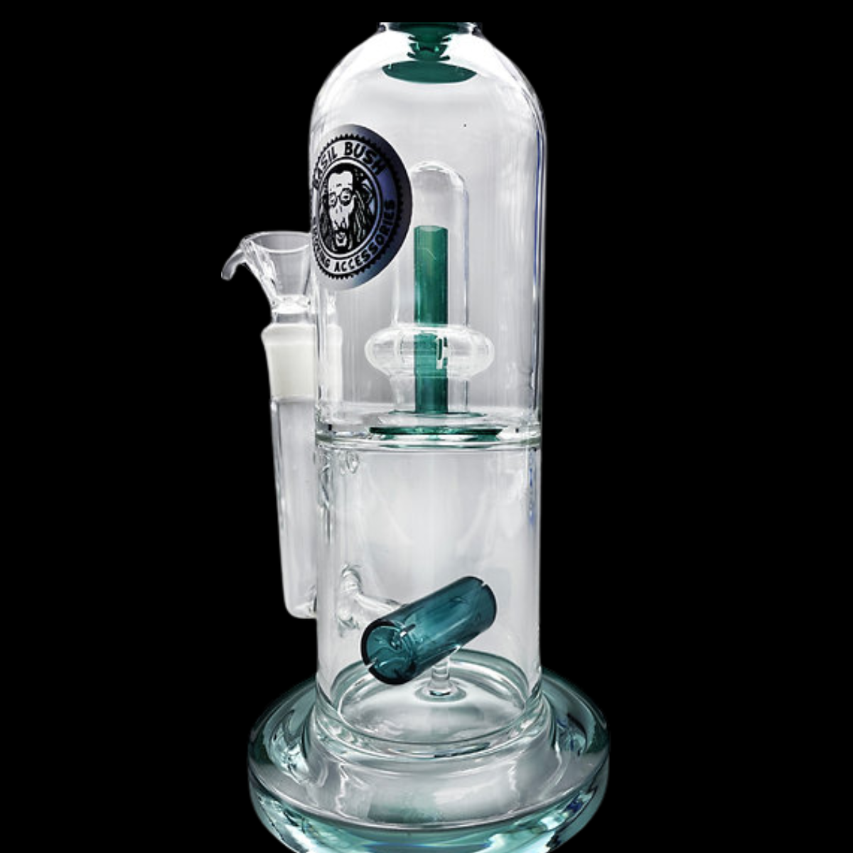 Glass Percolator Double Chamber Bong – 31cm