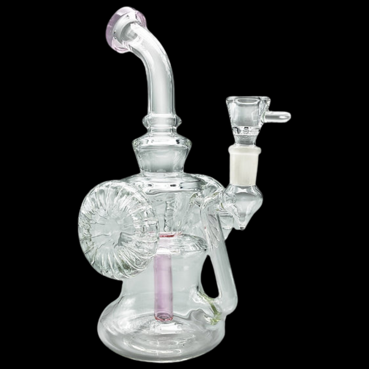 Glass Recycler Percolator Bong showcasing its unique recycler system.