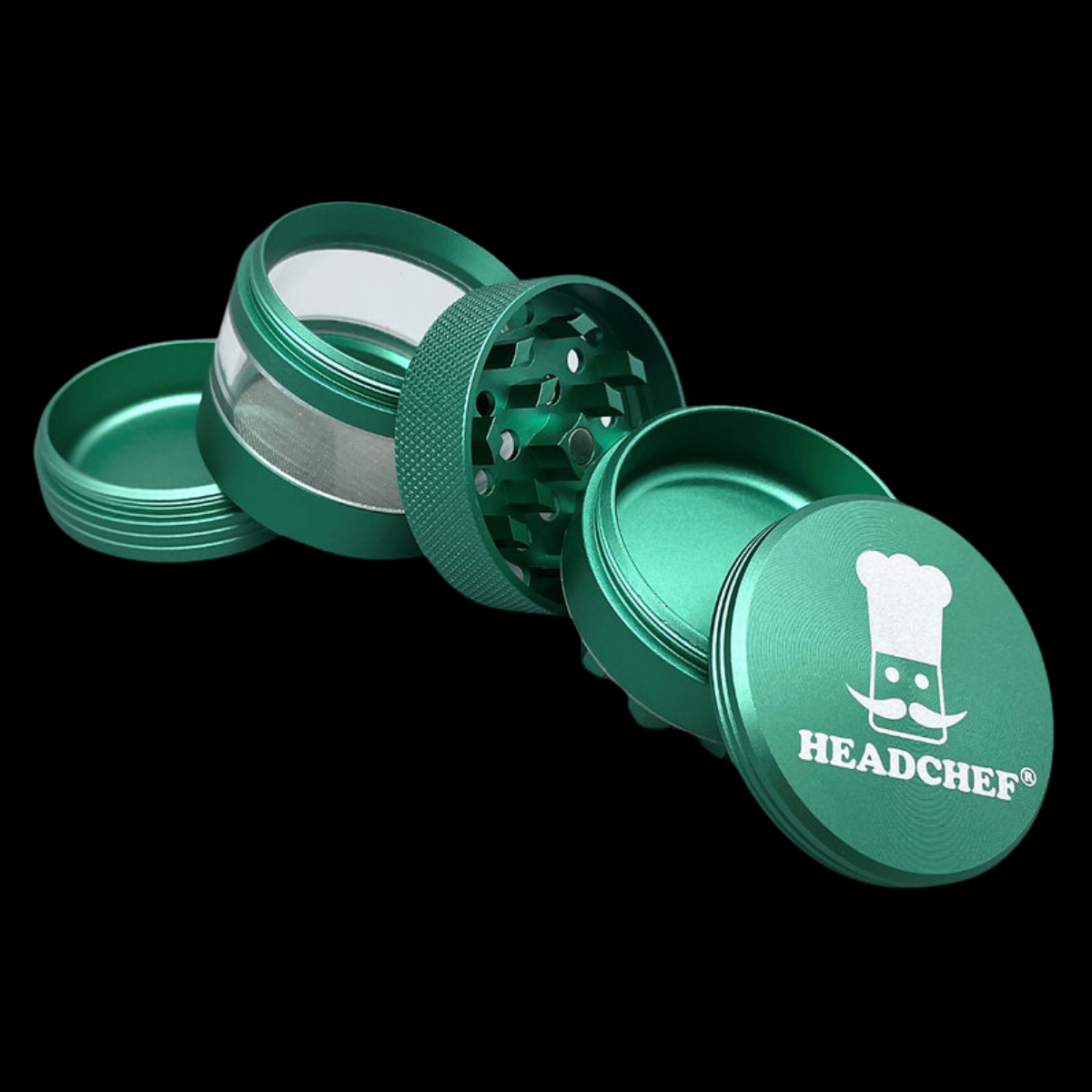 Headchef Vision 5-Part 55mm Grinder – Stylish, Durable, and Functional