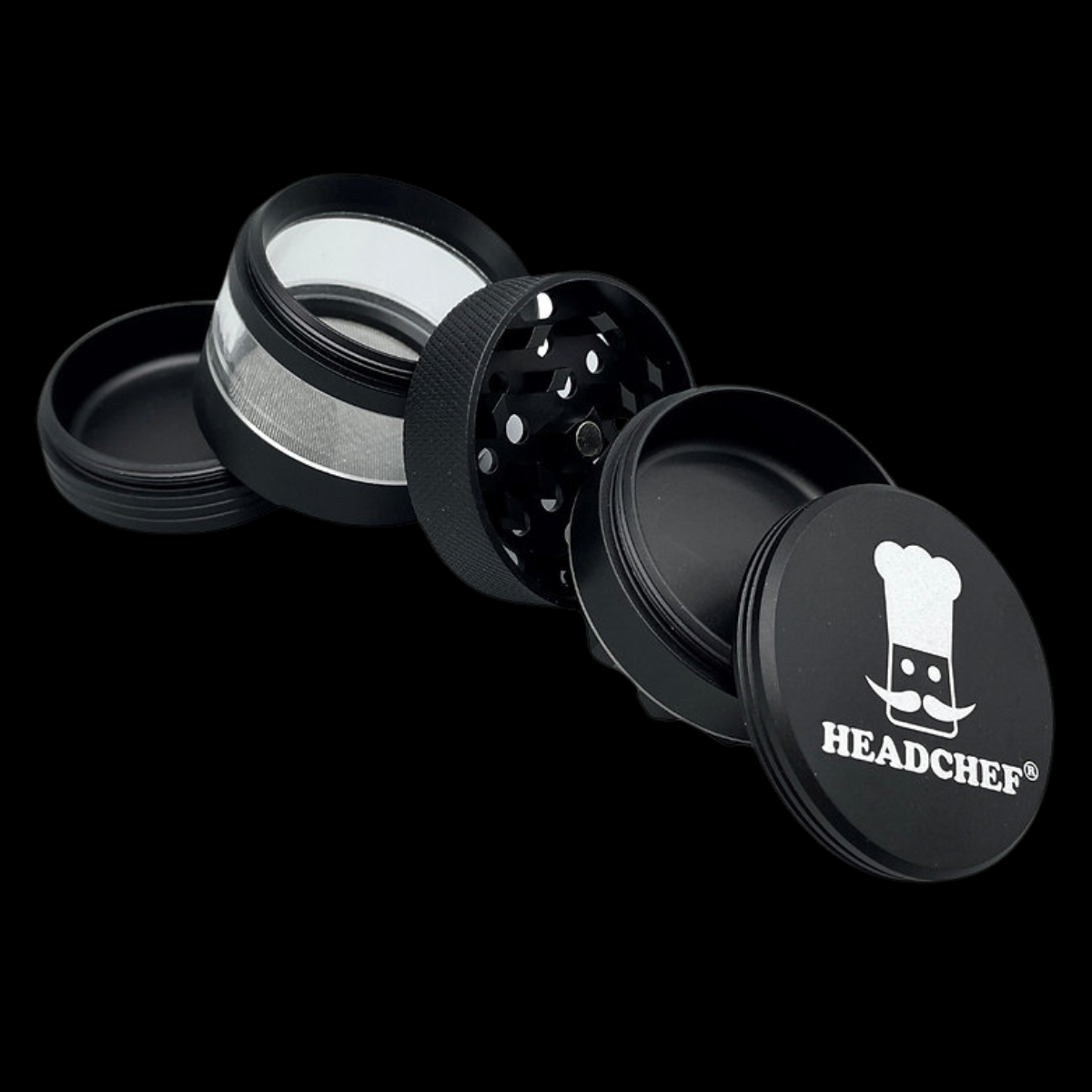 Headchef Vision 5-Part 55mm Grinder – Stylish, Durable, and Functional