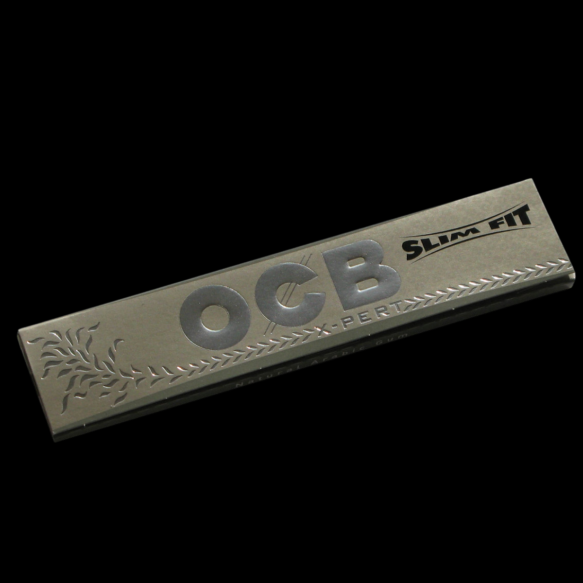 OCB X-Pert Slim Fit Edition Rolling Papers booklet showcasing sleek design.
