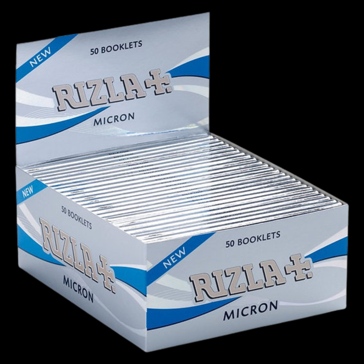 Close-up of Rizla Micron rolling papers highlighting ultra-thin texture.
