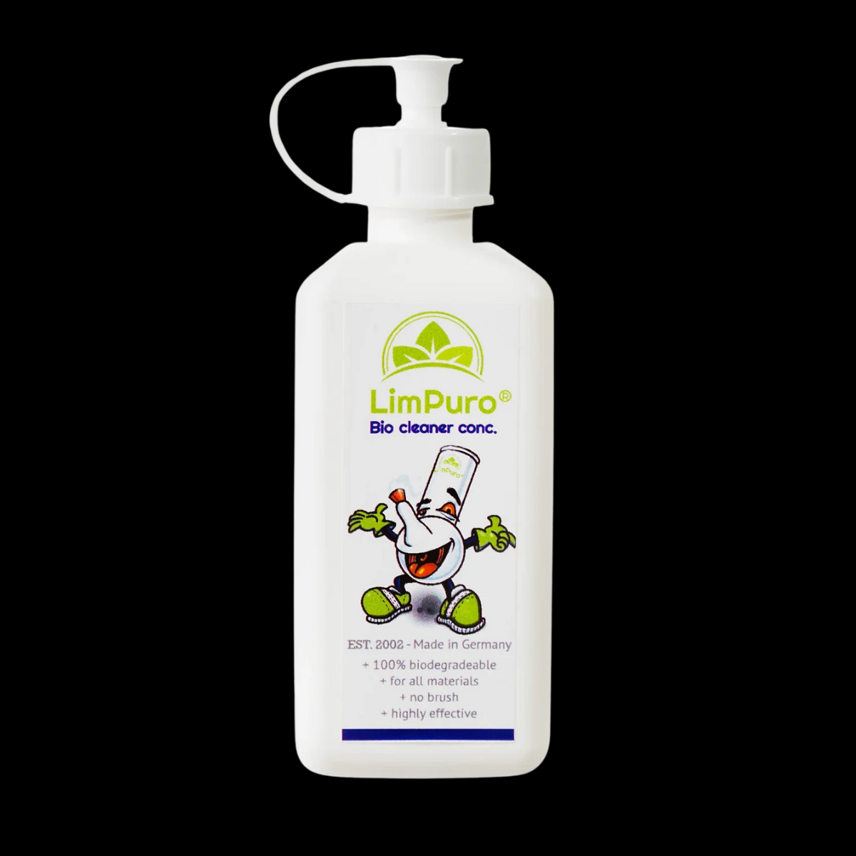 Limpuro Chalice Cleaner 100ml and 250ml bottles displayed side by side.